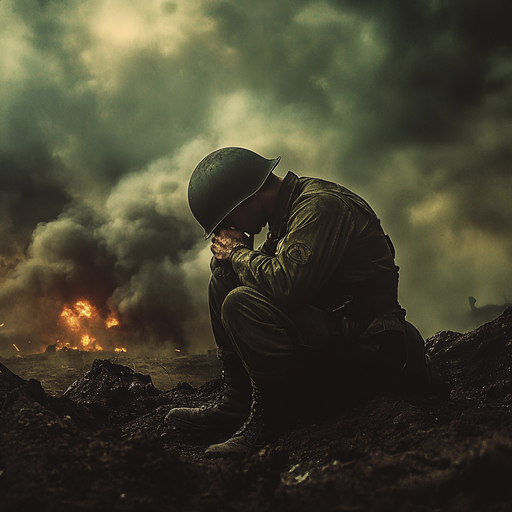 The Weight of War: A Soldier’s Desolation