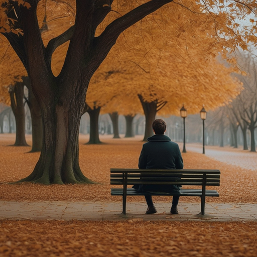 Autumn Solitude: A Moment of Contemplation