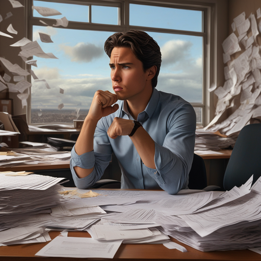 The Paper Avalanche: A Portrait of Modern Stress