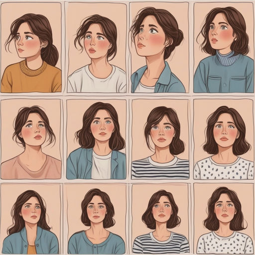 Twelve Shades of Feminine: A Nostalgic Grid of Style