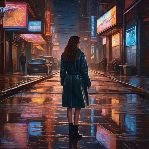 Lost in the Neon Rain