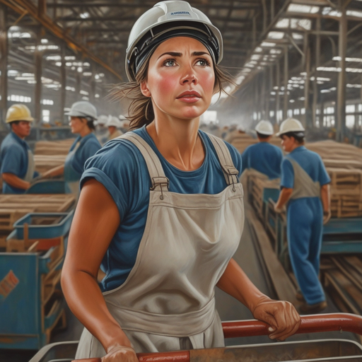 Strength in Steel: A Woman’s Focus in the Industrial Landscape