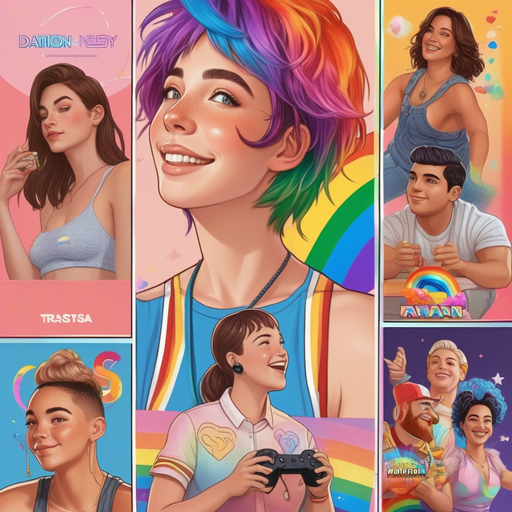 A Rainbow of Faces: Celebrating Diversity and Unity