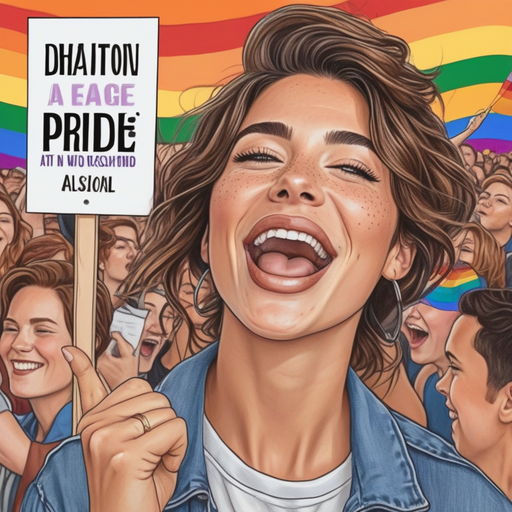 Pride Parade Filled with Joy and Celebration