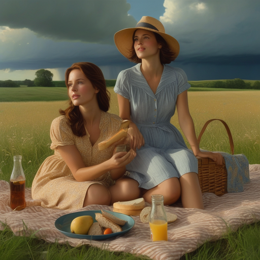 Sun-Kissed Picnic with a Touch of Mystery