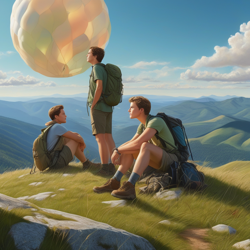 Three Friends, One Giant Sphere, and a View That Takes Your Breath Away