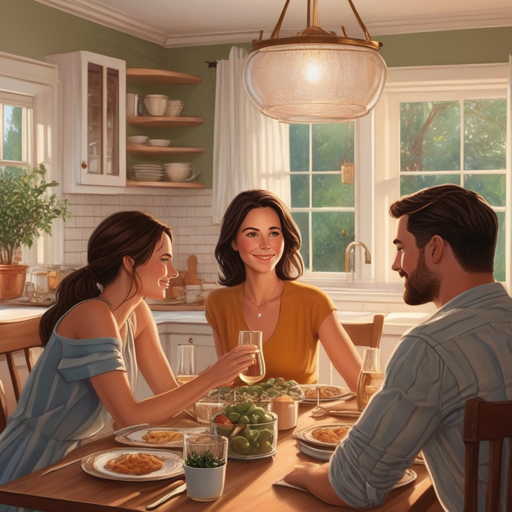 Warmth and Connection: A Cozy Kitchen Gathering