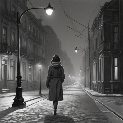 Melancholy Stroll Through a Mysterious City