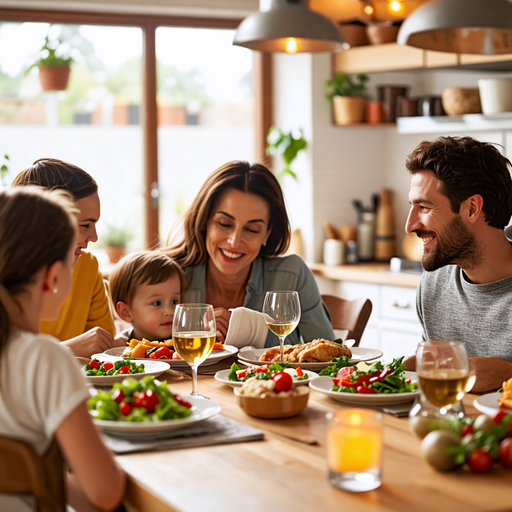 The Heart of Home: A Family’s Shared Meal