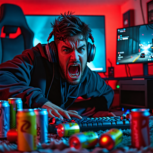 Gamer’s Rage: The Moment He Lost It All