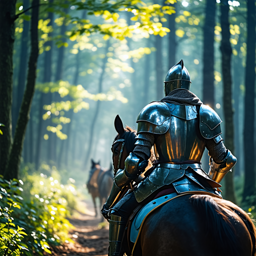 A Knight’s Journey Through the Misty Forest