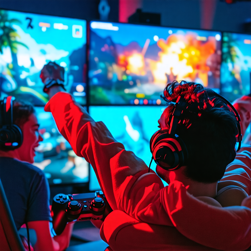 The Thrill of Victory: Capturing the Intensity of Competitive Gaming