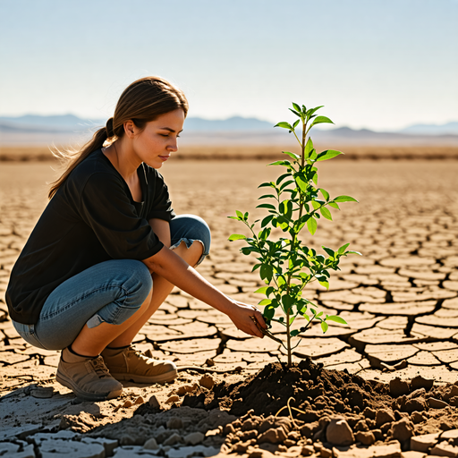 A Seed of Hope in the Desert