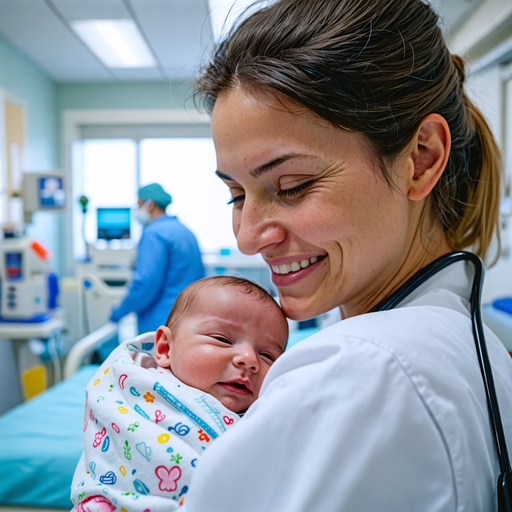 A Moment of Joy: New Life Begins in a Hospital Room