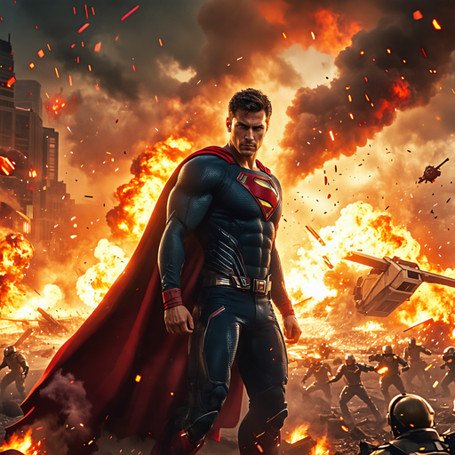 Superman Rises from the Ashes in Epic Showdown