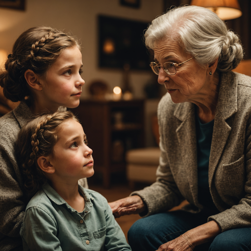 Generations United: A Tender Moment of Connection