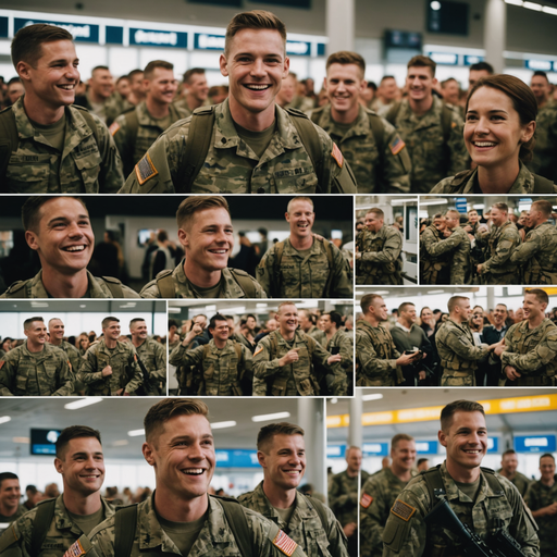 Tears of Joy and Relief: Soldiers Return Home to Welcoming Crowd