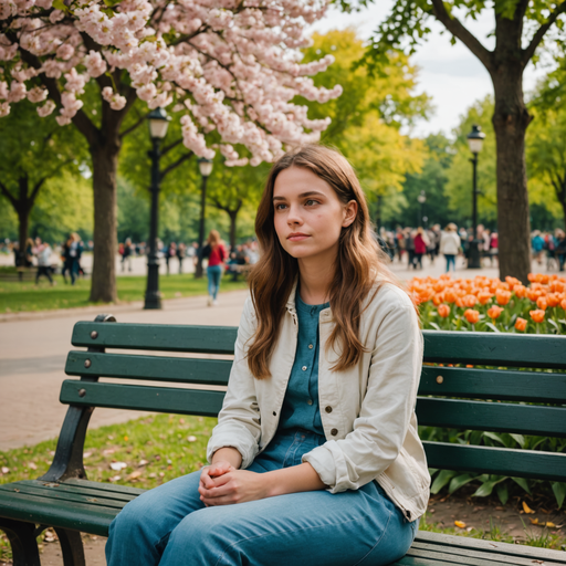 Finding Serenity Amidst the Blossoms