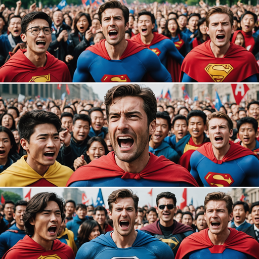 Superman’s Army: A Sea of Hope and Excitement