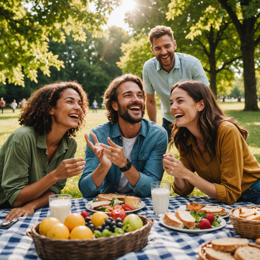 Sunny Days and Happy Friends: A Perfect Picnic