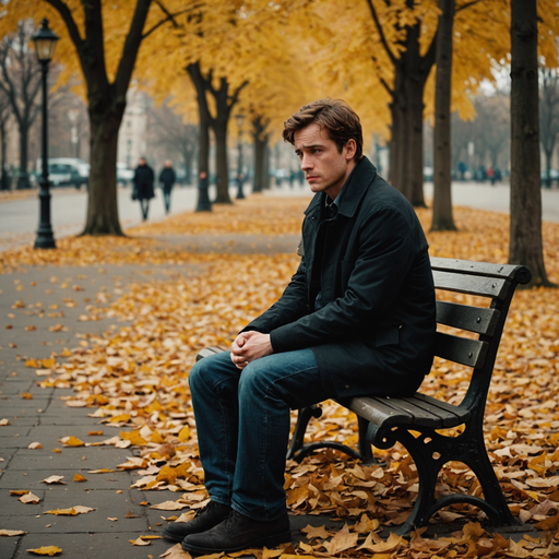 Autumn Solitude: A Man Contemplates the Season’s Change