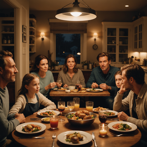 A Family Dinner, But Something Feels Off