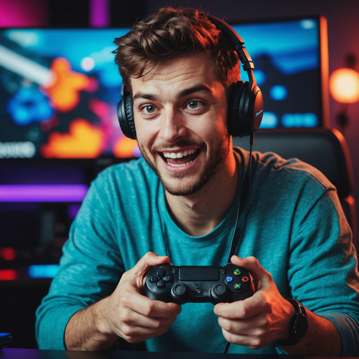 The Joy of Gaming: Capturing the Excitement of a Gamer