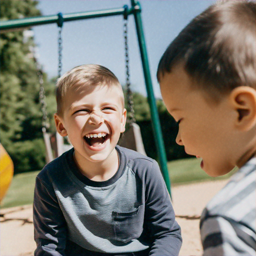 Laughter on the Playground: A Moment of Pure Joy