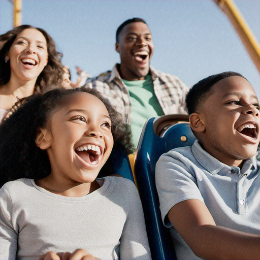 The Thrill of the Ride: Joy and Excitement on a Roller Coaster