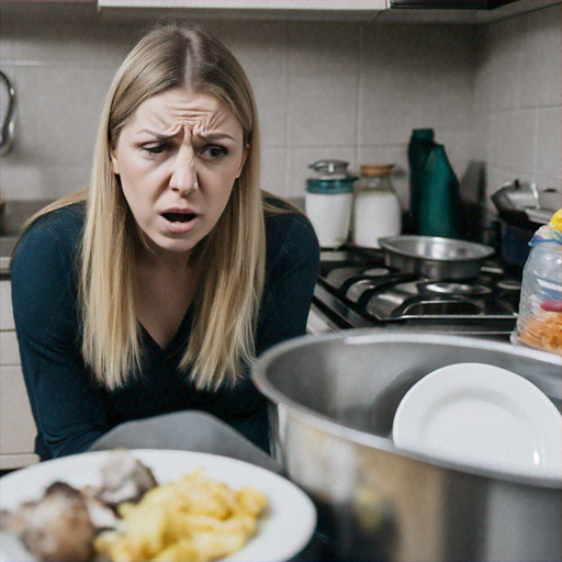 A Moment of Kitchen Despair