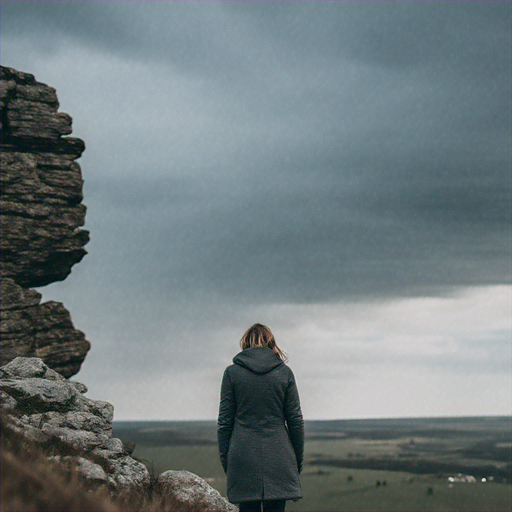 Lost in the Landscape: A Moment of Solitude