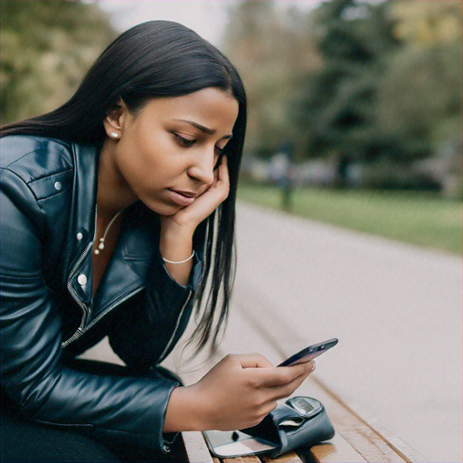 Lost in Thought: A Moment of Contemplation in the Park