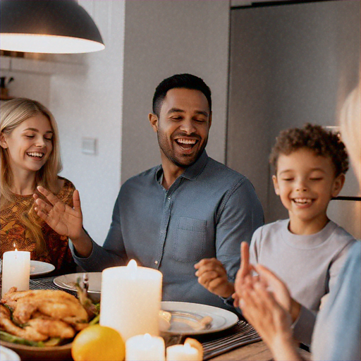 Family Laughter: A Moment of Joy Captured