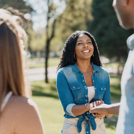 A Moment of Joy in the Park