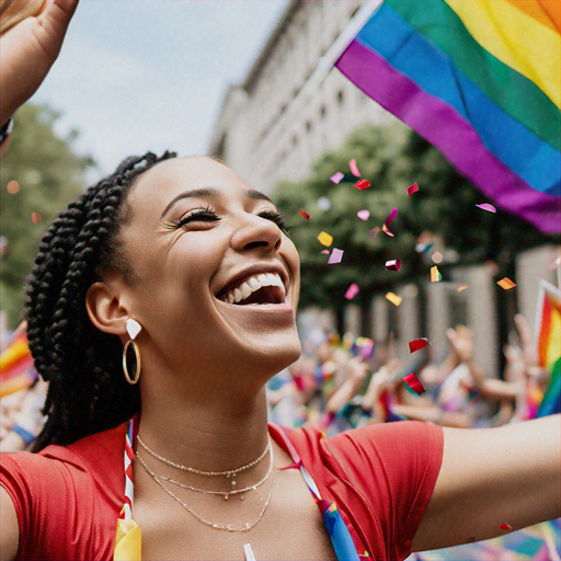 Joyful Celebration: A Moment of Pride and Happiness