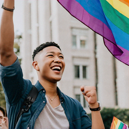 Pride in the City: A Moment of Joy and Empowerment