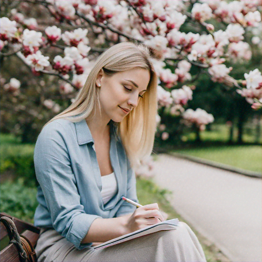 Finding Tranquility Amidst the Blossoms