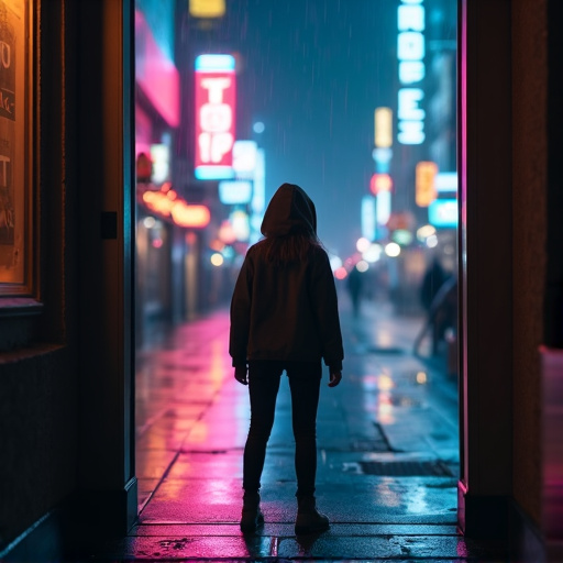 Lost in the Neon Rain