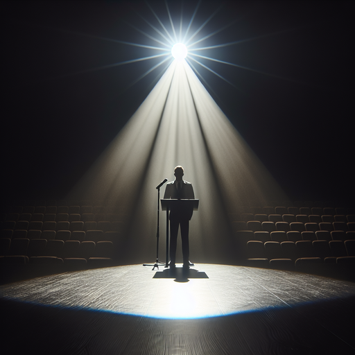 A Spotlight on Hope: The Man Behind the Lectern