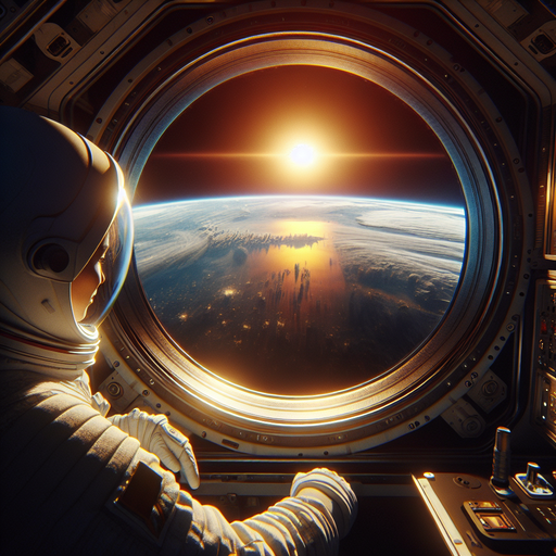 Sunrise Over Earth: A Cosmic Symphony of Wonder