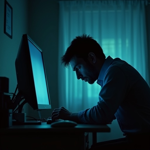 Lost in the Code: A Man’s Solitary Struggle in the Digital Dark