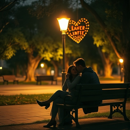 A Night of Romance Under the Streetlight