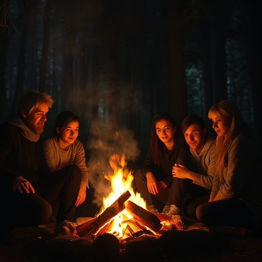 Campfire Tales: Intimacy and Mystery in the Forest’s Embrace