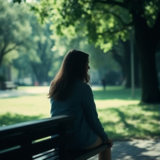 Lost in Thought: A Moment of Contemplation in the Park