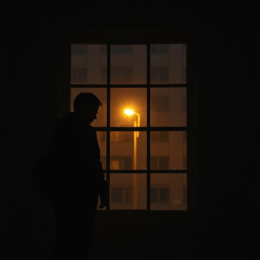 Silhouette of Solitude: A Moment of Contemplation