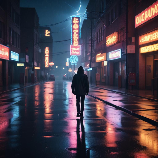 Lost in the Neon Rain