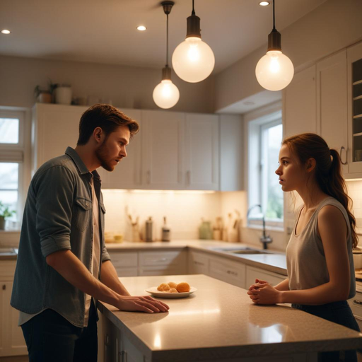 Silent Tension in the Kitchen