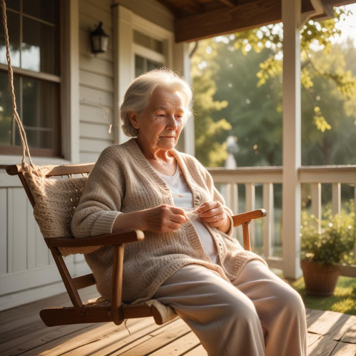 A Moment of Reflection on a Sunny Afternoon