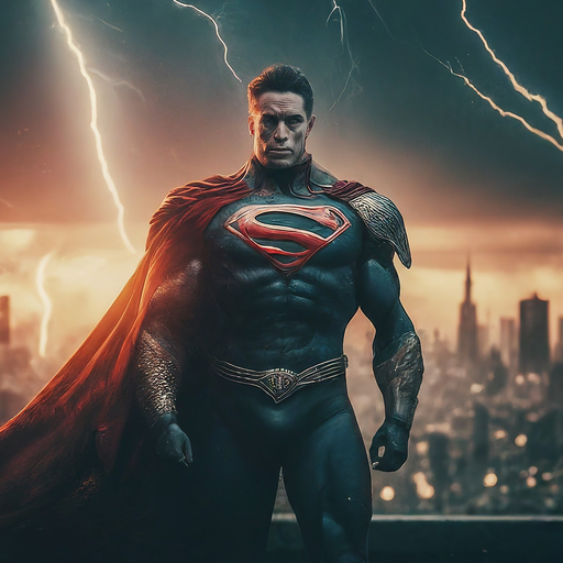 Superman Stands Tall Amidst the Storm