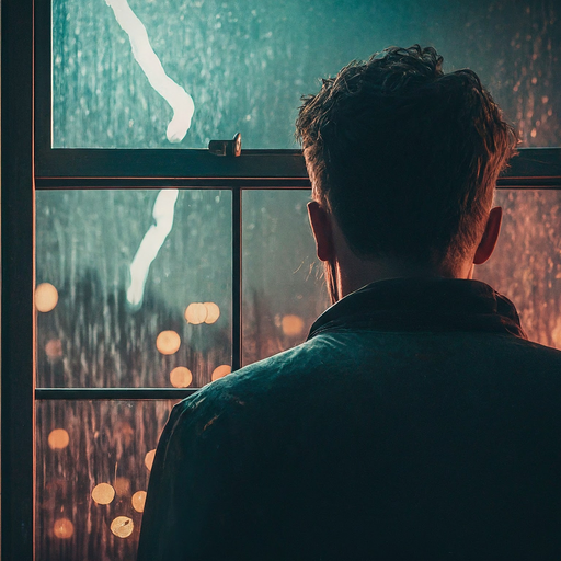 Lost in the Rain: A Moment of Contemplation